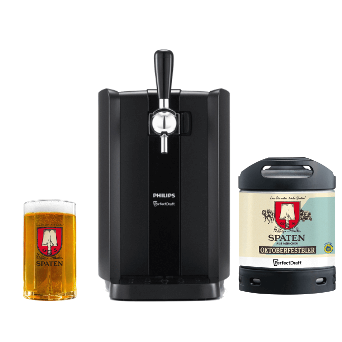 View PerfectDraft Black Spaten Oktoberfestbier Starter Bundle information
