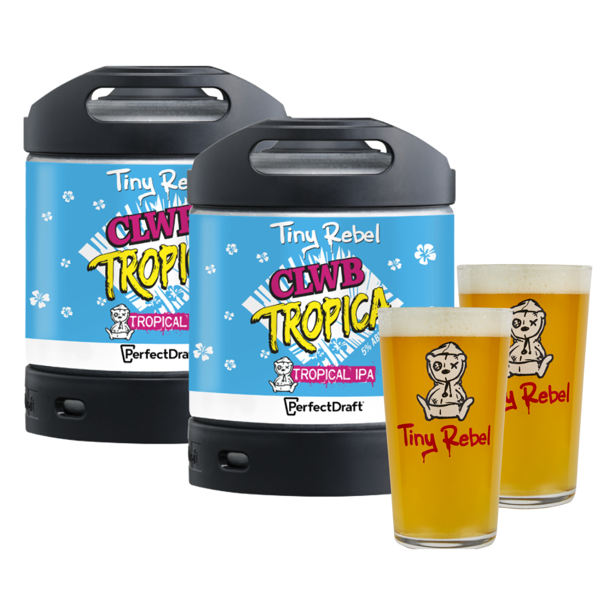 Clwb Tropicana IPA Tiny Rebel 6L Keg PerfectDraft By Beer, 57 OFF