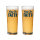 Northern Monk Keep The Faith Pint Glass Pack (2 x Glasses)