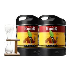 Kwak Blonde Keg Pack (2x Kegs + 1x Glass)