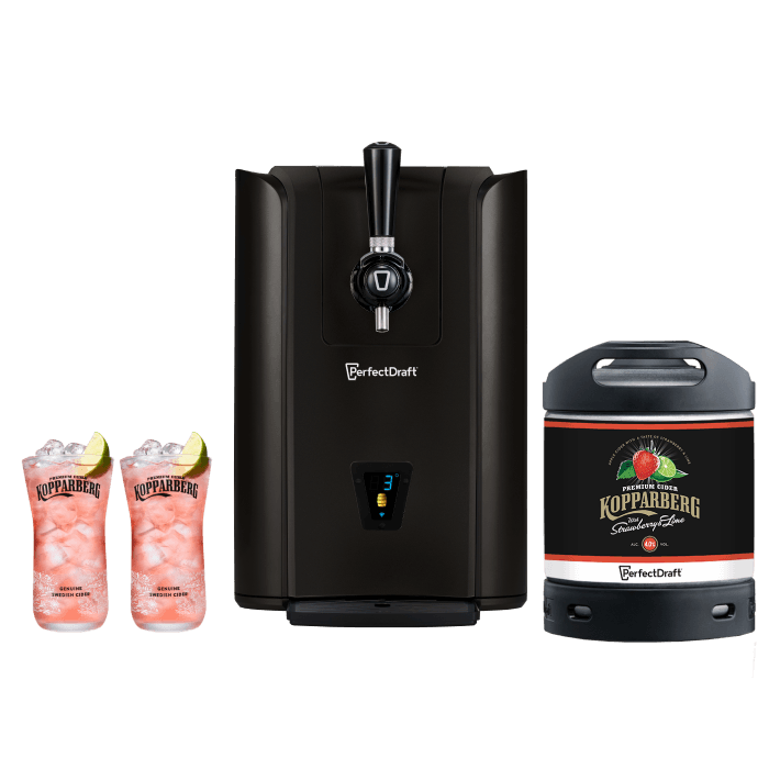 View PerfectDraft Pro Black Kopparberg Strawberry and Lime Cider Starter Bundle information