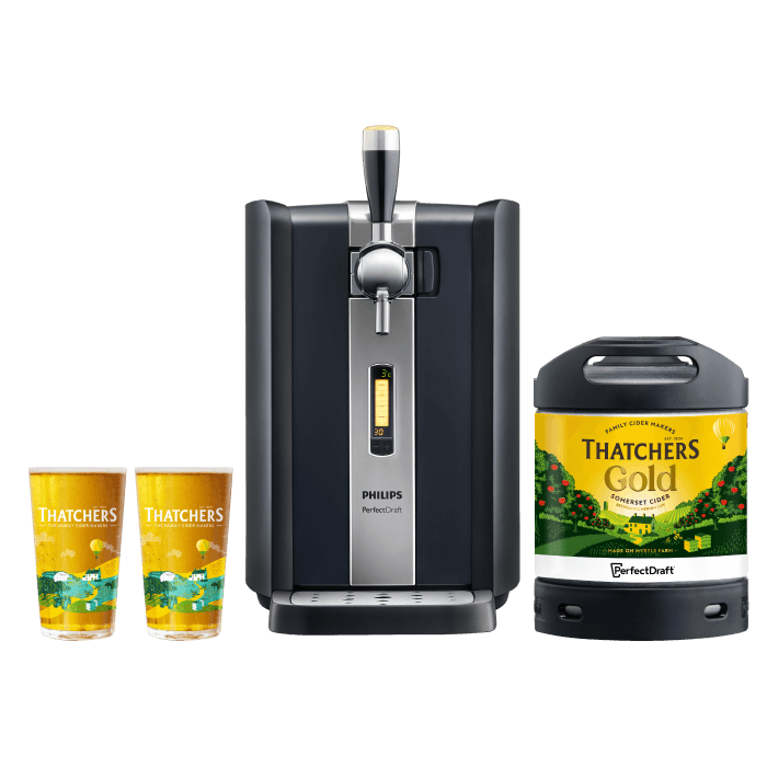 View PerfectDraft Thatchers Gold Cider Starter Bundle information
