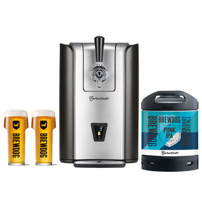 View PerfectDraft Pro BrewDog Punk IPA Starter Bundle information