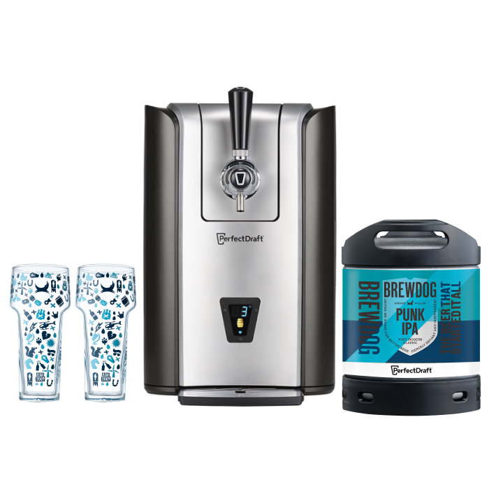 View PerfectDraft Pro BrewDog Punk IPA Starter Bundle information