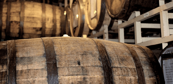 Ageing beer in casks