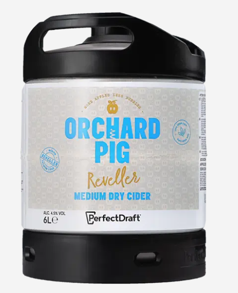 ¿Un barril de sidra en PerfectDraft?