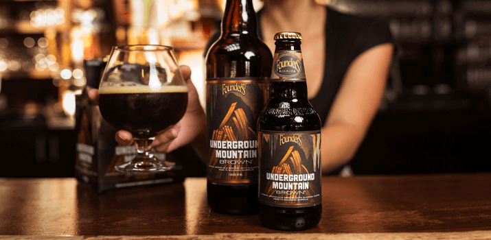 Underground Mountain Brown Beer