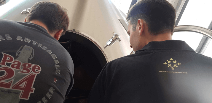 Beer Imperial French Saison, from the breweries Brasserie Saint Germain & Au Baron