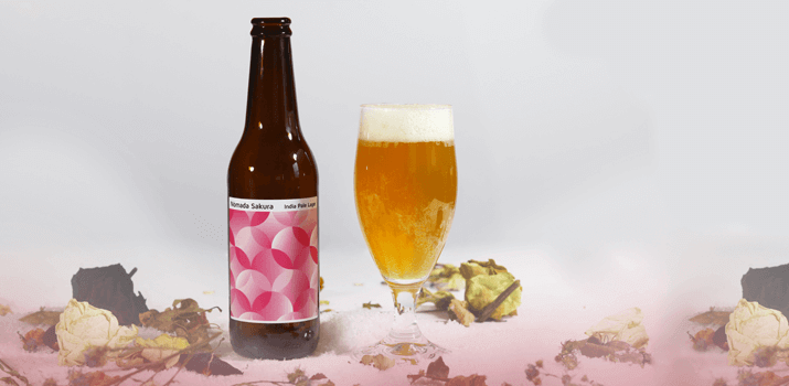Sakura beer from the Spanish brewery Nomada