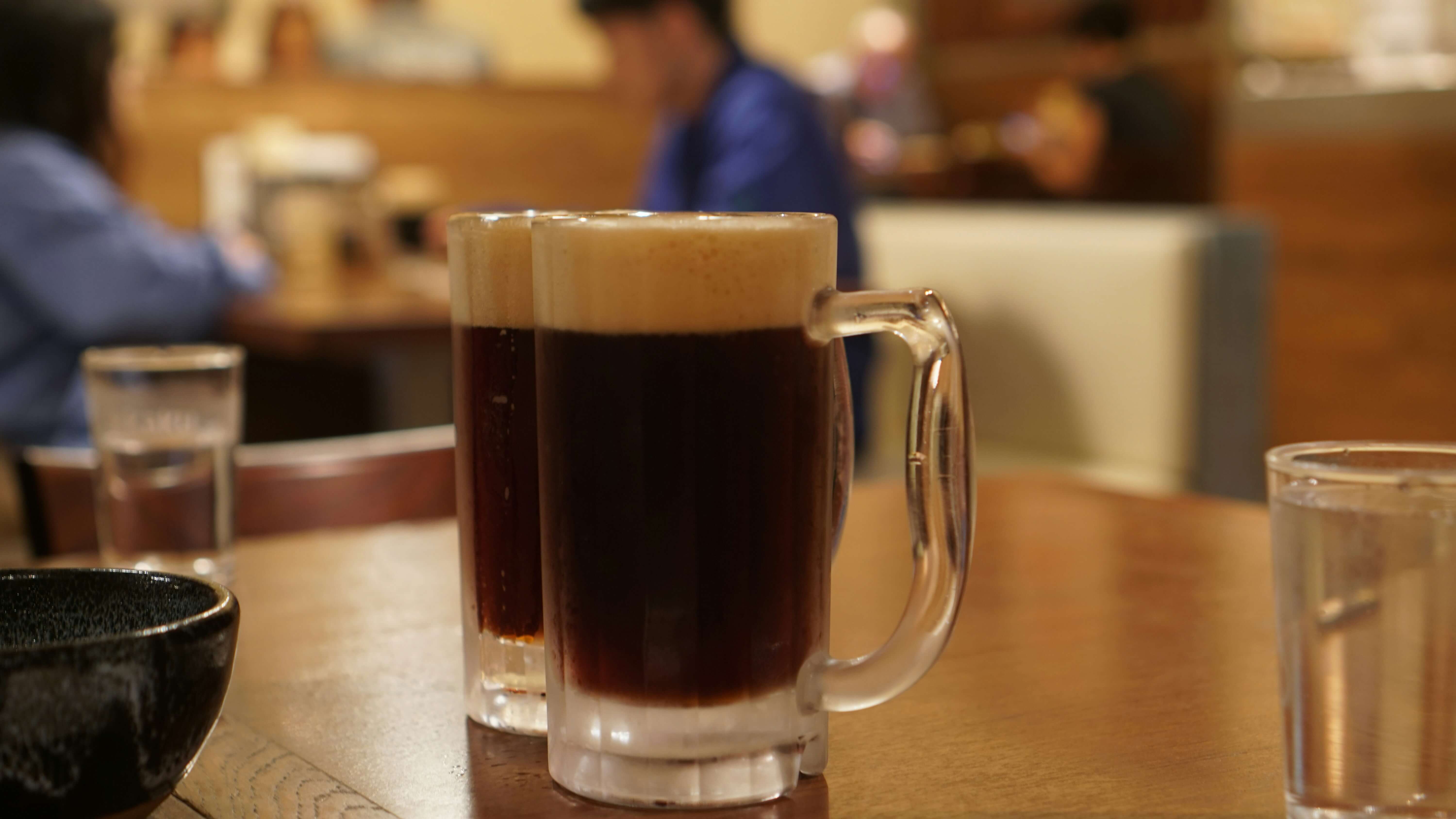 La bière anglaise noire
