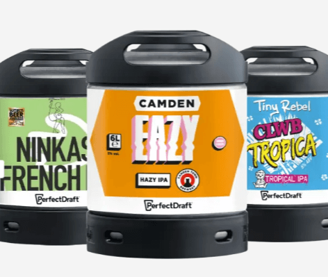 Can you buy Perfectdraft kegs in shops ?