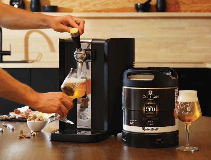 Castelain Grand Cru French beer in PerfectDraft kegs