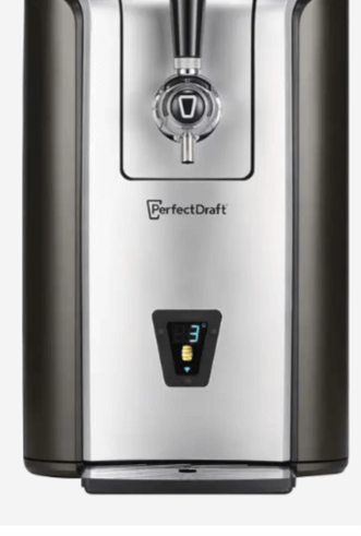 ¿Cuáles son las dimensiones del grifo de cerveza PerfectDraft Pro?