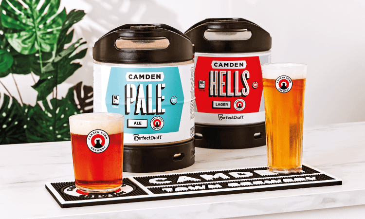 fut de bière Camden Pale Ale chez PerfectDraft