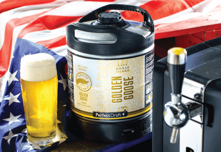 The Golden Goose, the latest addition to the Goose Island Brewery range