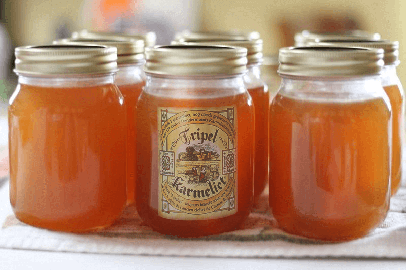 Tripel Karmeliet en confiture