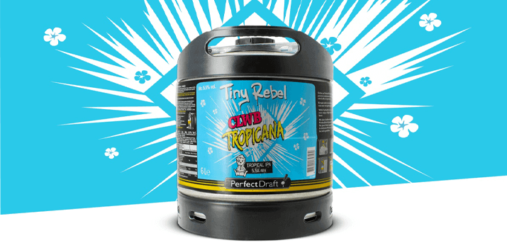Beer Tiny Rebel's Clwb Tropicana on tap at Perfectdraft