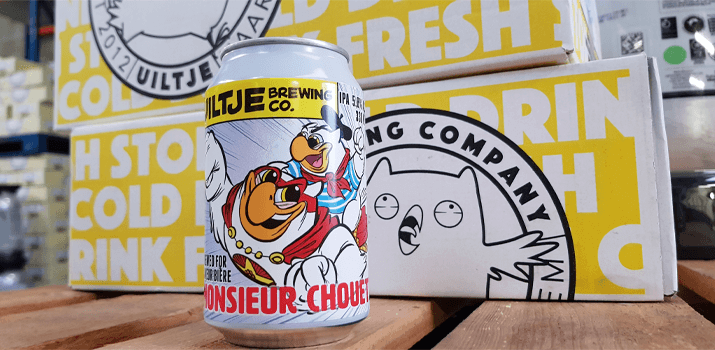 Beer Monsieur Chouette, from a Dutch Brewery !
