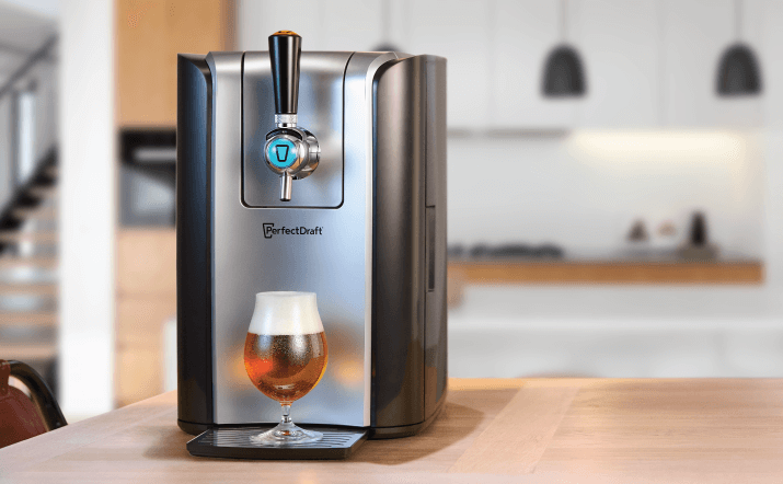 Wie arbeitet die Bierzapfanlage PerfectDraft Pro ?