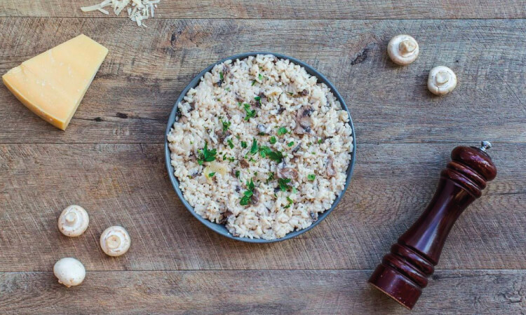 recette du risotto aux champignons à la bière