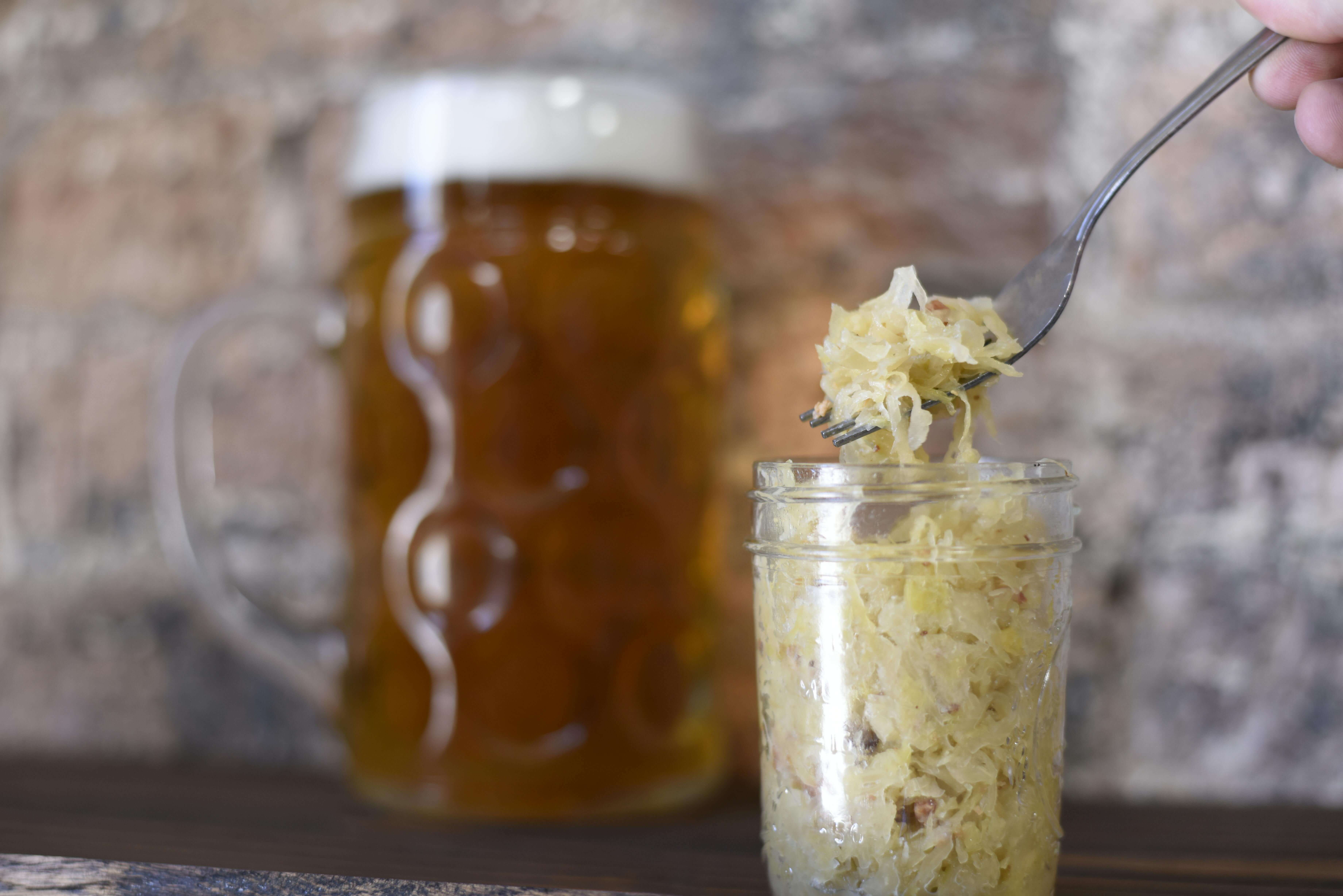 Easy recipe for sauerkraut with beer ! 