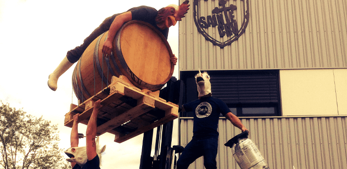 Delicatessen, a smoked beer from the French brewery Sainte Cru