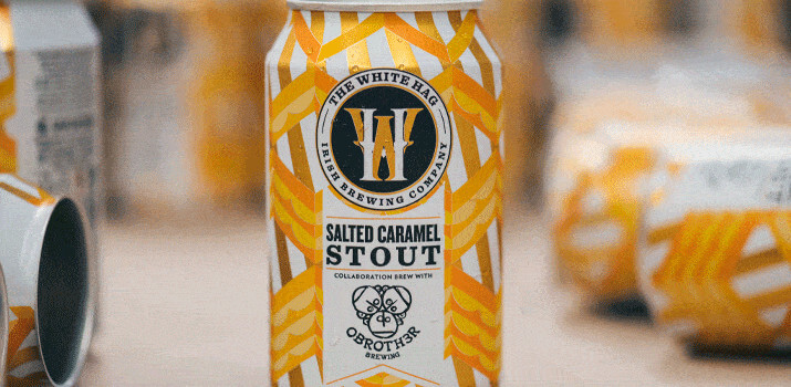 Beer Salted Caramel Stout, from breweries White Hag et O Brother 