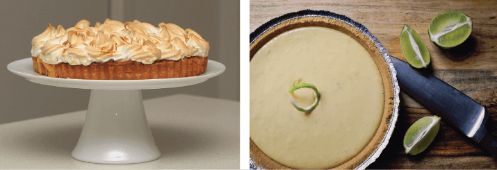 Recette tarte au citron vert meringuée à la bière