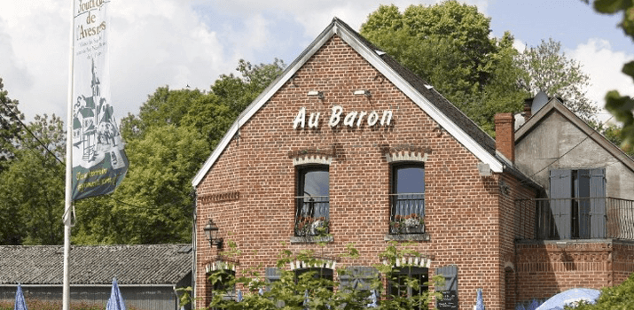 Au Baron craft brewery in Gussignies
