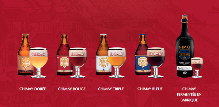 Chimay Trappist beer range