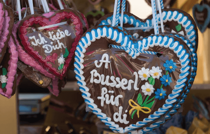 Lebkuchen German gingerbread Oktoberfest
