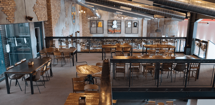 Tiny Rebel brewery pub