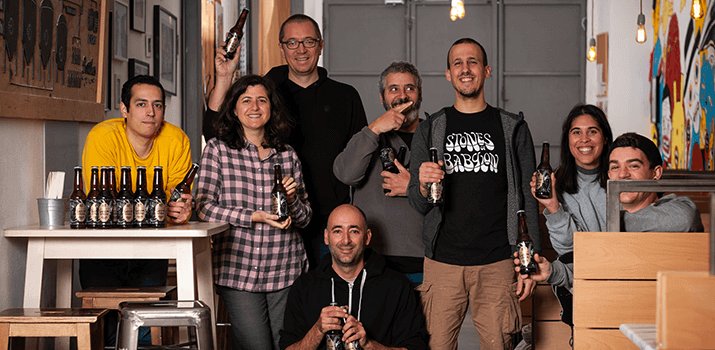 Dois Corvos Brewery Team