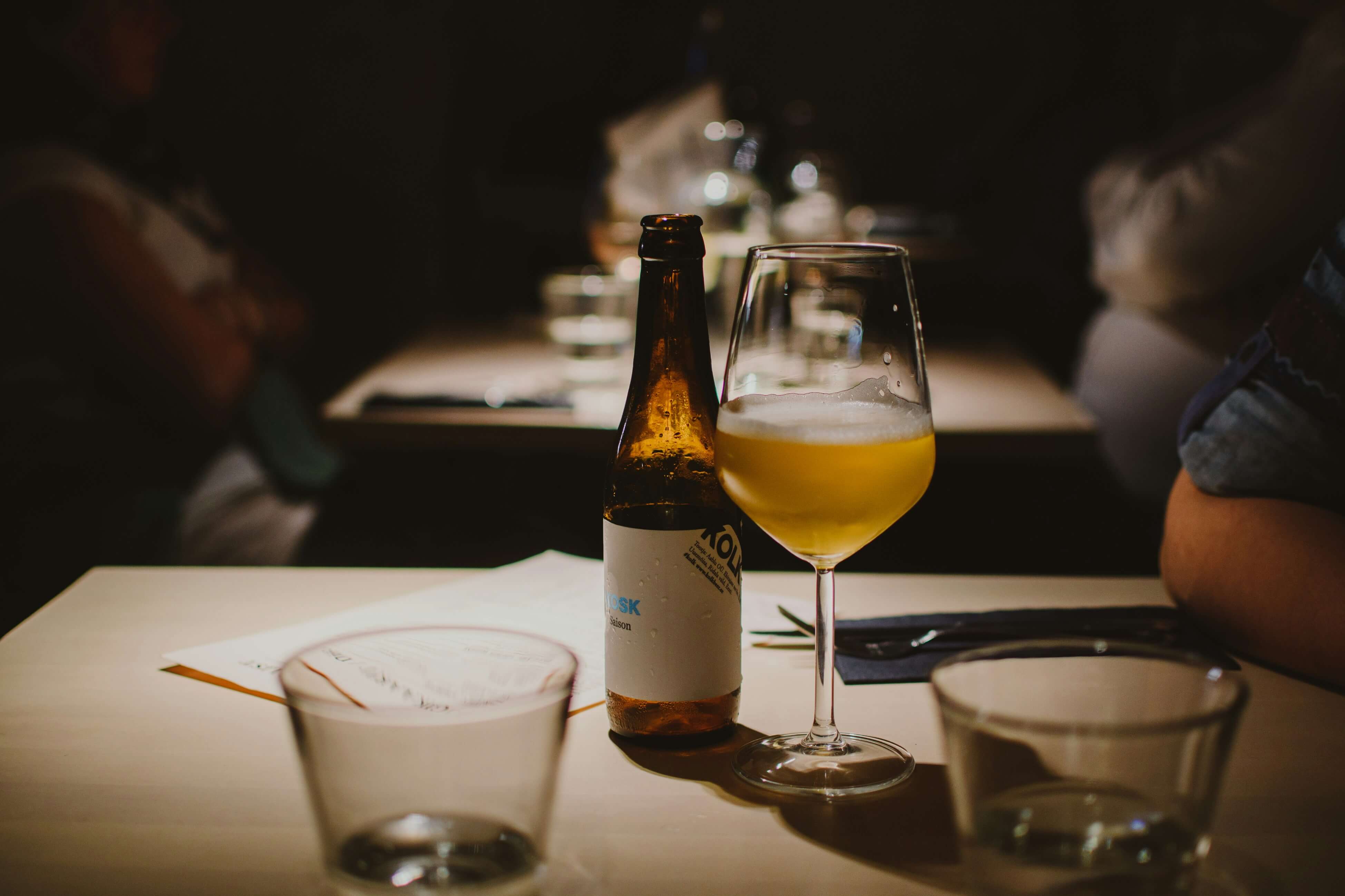 Why is my beer cloudy ?