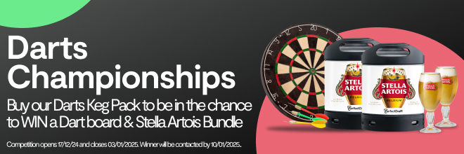 world darts championship keg pack