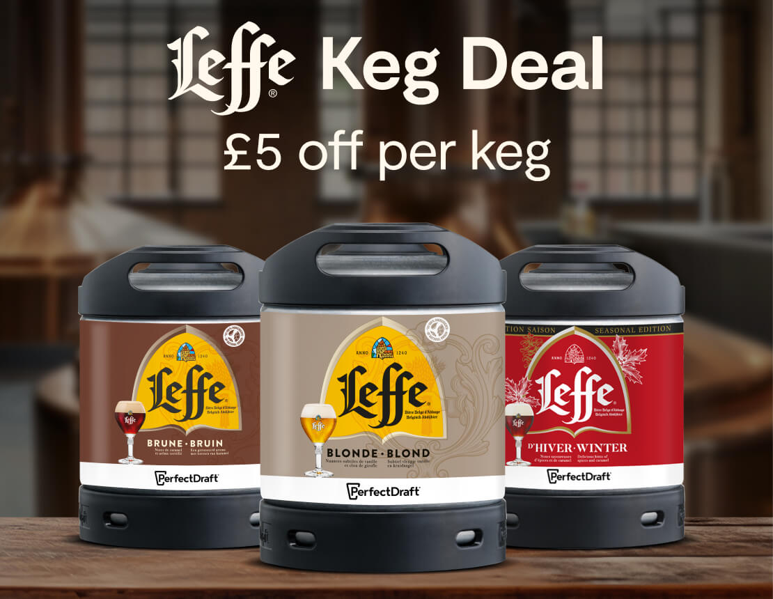 Leffe Keg Deal