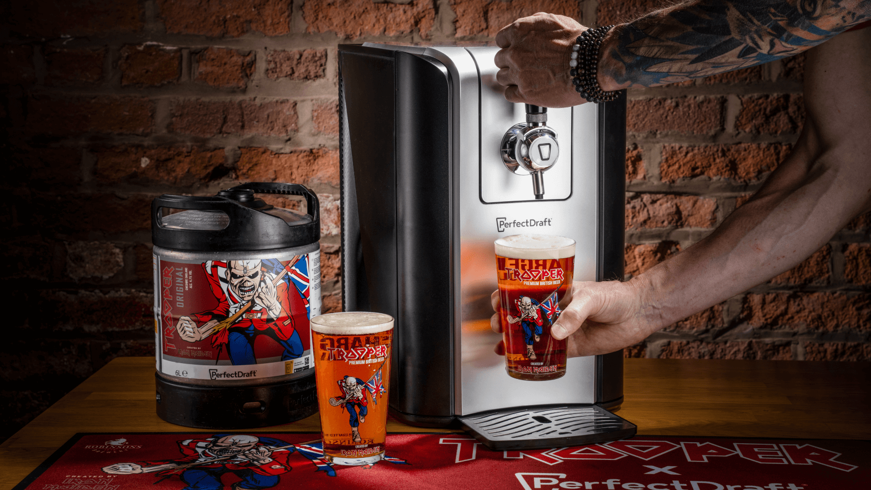 Trooper Original Keg Desktop