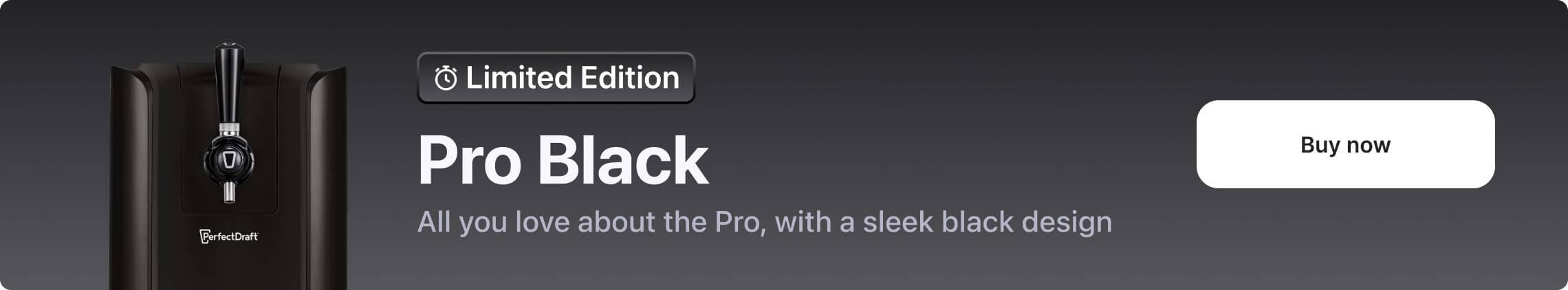 PerfectDraft Pro Black Machine