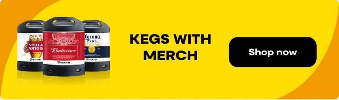 father's day kegs with merch
