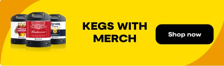 father's day kegs with merch
