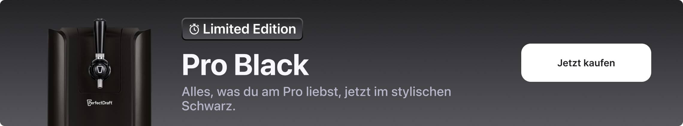 PerfectDraft Pro Black Machine