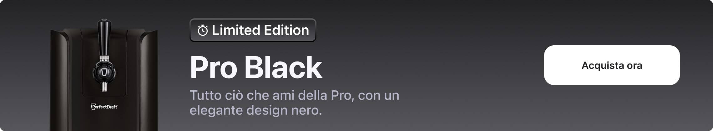 PerfectDraft Pro Black Machine